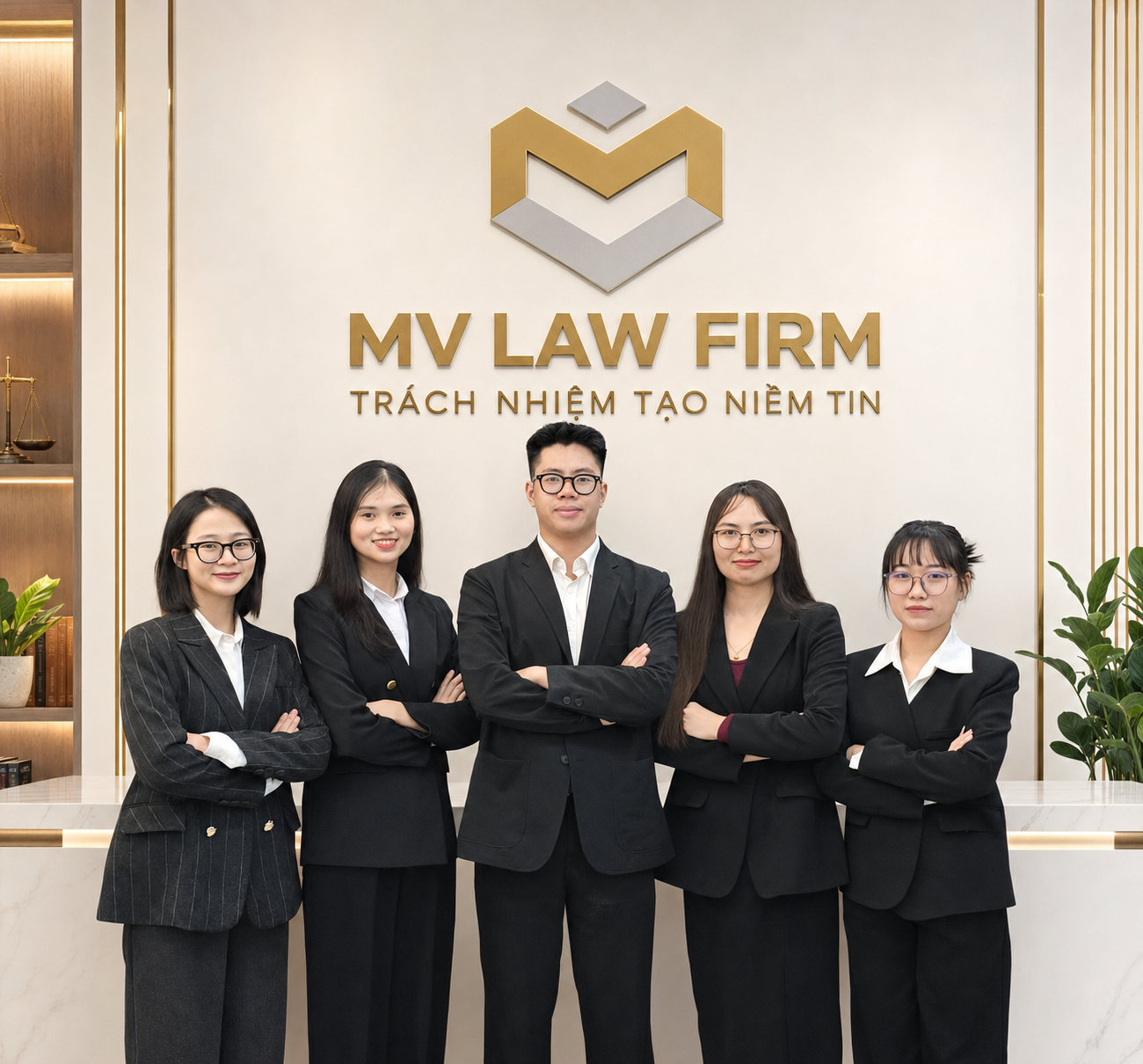 Đội ngũ nhân sự công ty Luật MV